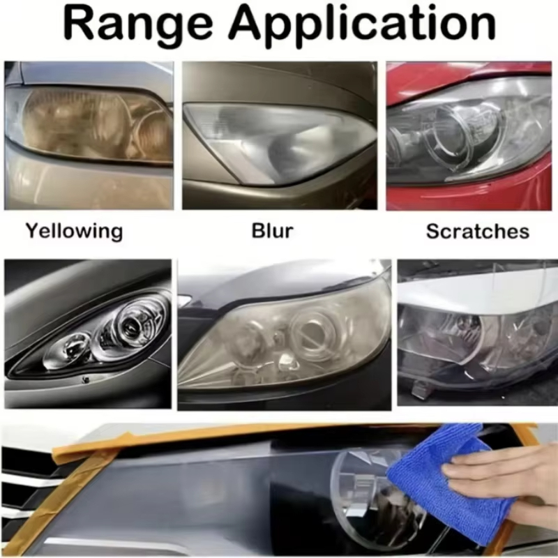 車のランプ修復研磨キット - ヘッドライト傷除去剤＆酸化クリ - Car Scratch Repair Polishing Wax Paste のレビューと価格