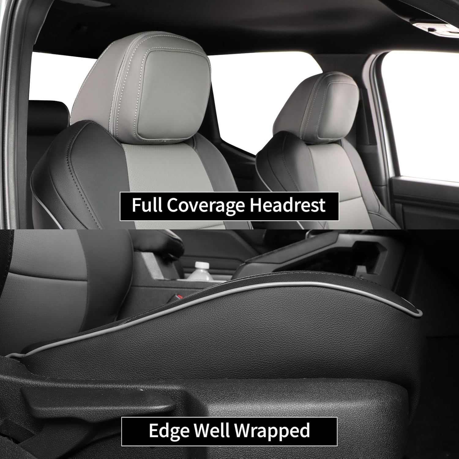 EKR タコマ カーシートカバー トヨタ タコマ（ガソリン/ - Leather Car Seat Covers Full Set Universal のレビューと価格