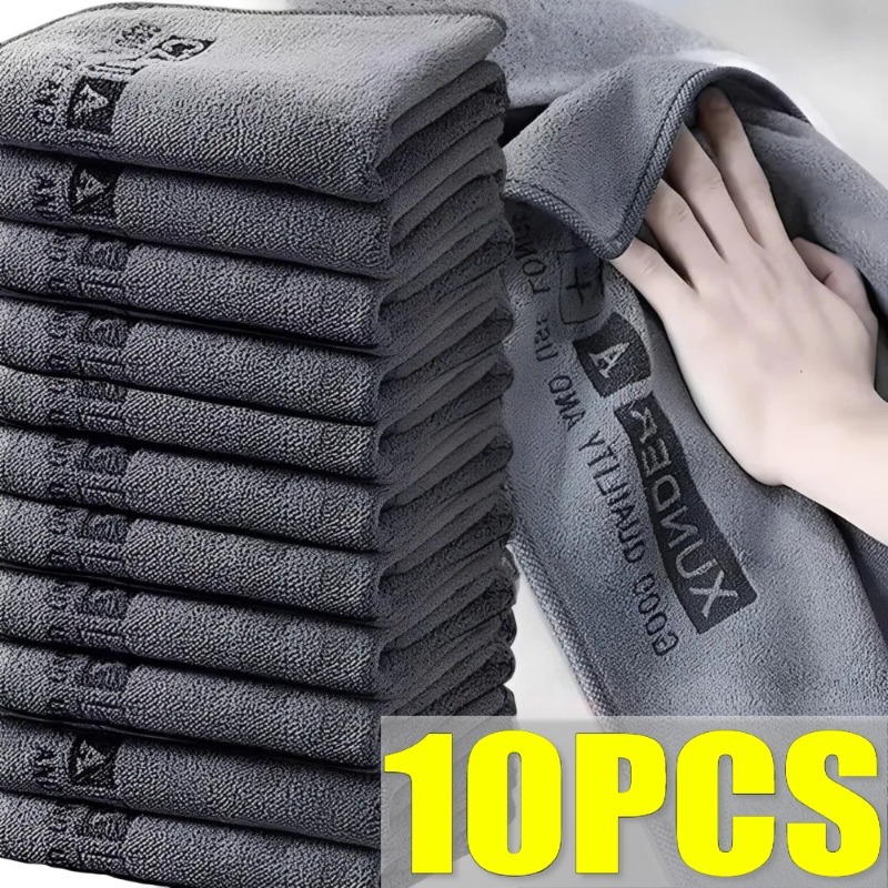 多目的洗車マイクロファイバータオル両面厚手クリーニングクロス - Microfiber Car Drying Towel Super Absorbent のレビューと価格